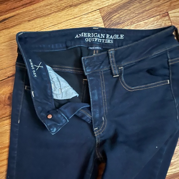American Eagle super stretch jeggings jeans size 8 - Picture 4 of 5